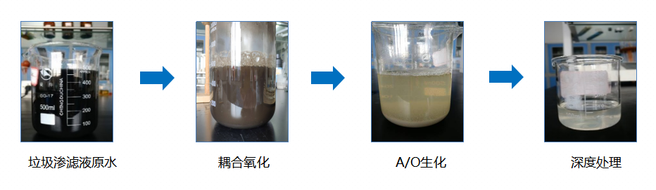 垃圾滲濾液處理效果